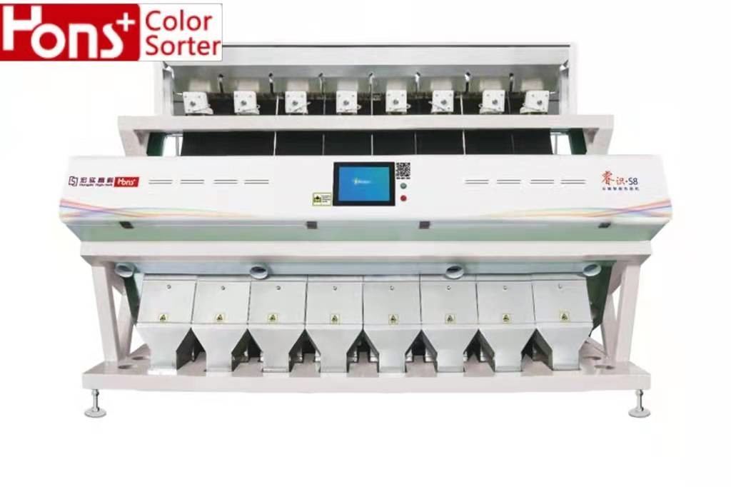High Luminance  FPGA 6.0T/H Industrial Raw CCD Color Sorter For Corn