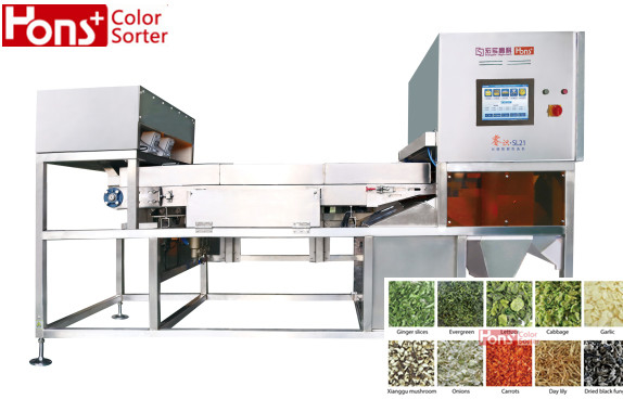 Belt Color Sorting Machine For Dehydrated Broccoli Vegetables Food